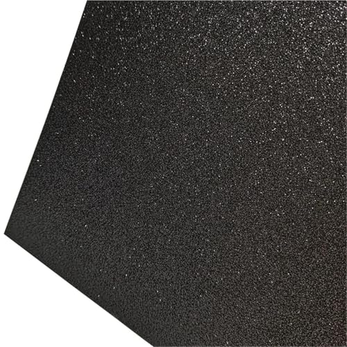 Lagerung von Flash-Karten, 15 Stück A4 200gsm selbstklebendes Glitzerkartonpapier mehrfarbig(Black) von WEITINGKKK