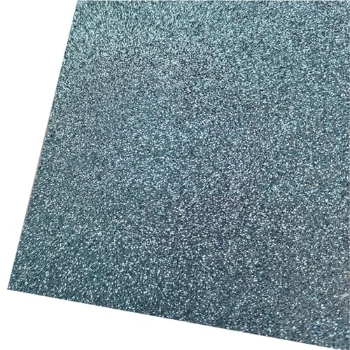 Lagerung von Flash-Karten, 15 Stück A4 200gsm selbstklebendes Glitzerkartonpapier mehrfarbig(Blue) von WEITINGKKK