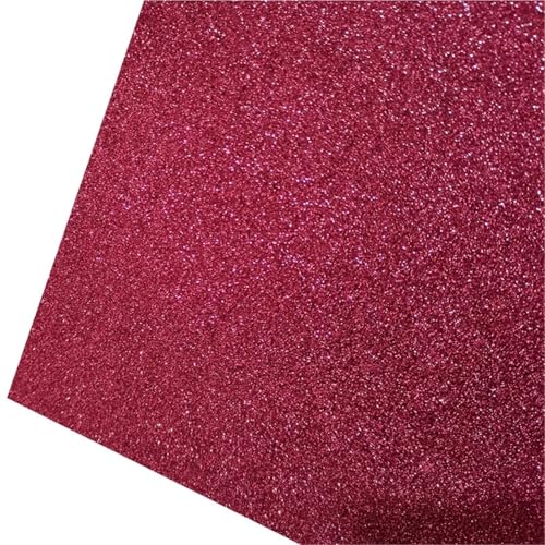 Lagerung von Flash-Karten, 15 Stück A4 200gsm selbstklebendes Glitzerkartonpapier mehrfarbig(Pink) von WEITINGKKK
