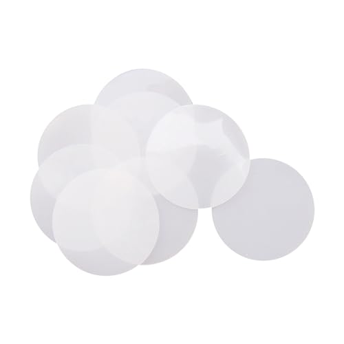 Silikongummi-Dichtungen, Silikonkautschuk-Dichtungsplatten, runde Unterlegscheiben for Möbelbeschläge, Durchmesser 95 mm, 10 Stück(Thickness:1mm) von WEITINGKKK