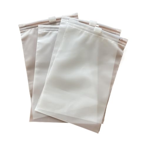 WEITINGKKK Ziplock-Beutel wiederverschließbar, CPE Flat Lock Slider Zip Seal Bags Packung mit 40 verschiedenen Größen(14x20cm(40PCS)) von WEITINGKKK