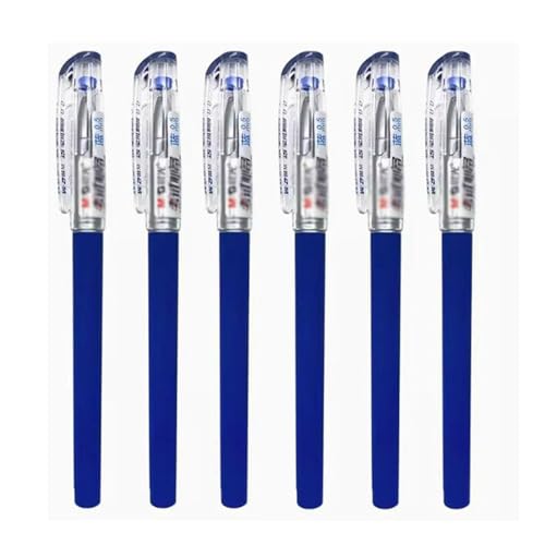 WEITINGKKK mit einem unruhigen neutralen Stift, Kugelschreiber, 0,5 mm, voller Schaft, mehrfarbig, 3er-Pack(Blue) von WEITINGKKK