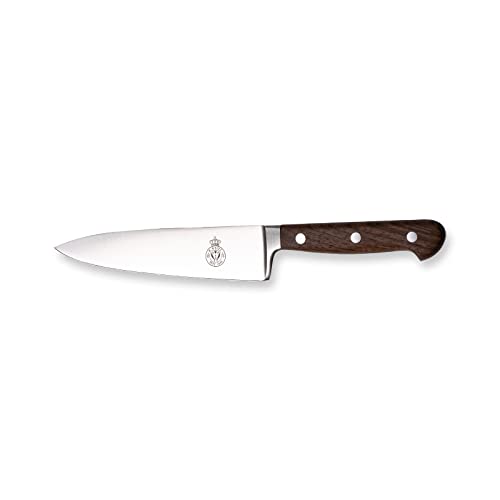 WEITZ Kochmesser 16 cm – Chefmesser aus rostfreiem Edelstahl mit Walnussgriff (Classic Nussbaum) – Präzisionsmesser aus Solingen, Made in Germany von WEITZ Tischkultur zum Leben