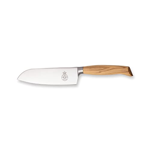 WEITZ Santokumesser 16 cm – Japanisches Kochmesser aus rostfreiem Edelstahl – Ergonomischer Olivenholz-Griff – Präzisionsmesser aus Solingen – Made in Germany – Ergo-Line WEITZ Santokumesser 16 cm – Japanisches Kochmesser aus rostfreiem Edelstahl – Ergonomischer Olivenholz-Griff – Präzisionsmesser aus Solingen – Made in Germany – Ergo-Line von WEITZ Tischkultur zum Leben