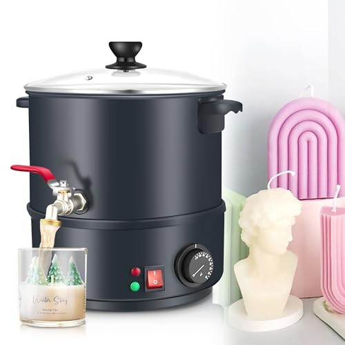 WEIWAN 6L Wachsschmelzgerät für Kerzenherstellung mit Ausgießer, 6L Kerzenschmelztiegel mit Antihaftbeschichtungstopf, Großer Wachsschmelztopf Kerzenherstellung Kit Kerzen Schmelztopf Edelstahl WEIWAN 6L Wachsschmelzgerät für Kerzenherstellung mit Ausgießer, 6L Kerzenschmelztiegel mit Antihaftbeschichtungstopf, Großer Wachsschmelztopf Kerzenherstellung Kit Kerzen Schmelztopf Edelstahl von WEIWAN