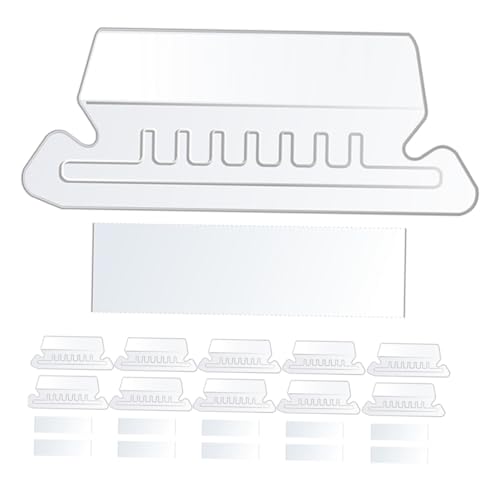 1 Satz Hängenden Dateiordner Tabs und Transparente Labels für Büro und Wiederverwendbar und Leicht für Studenten und Büromitarbeiter 1 Satz Hängenden Dateiordner Tabs und Transparente Labels für Büro und Wiederverwendbar und Leicht für Studenten und Büromitarbeiter von WEKADRIN