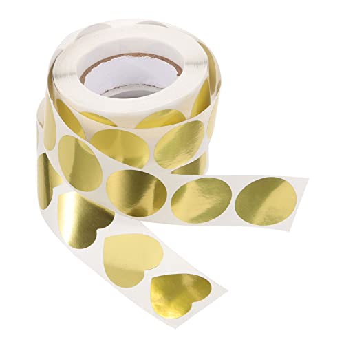 2Rollen Runde Herzversiegelungsetiketten Selbstklebende Aufkleber für Geschenkverpackungen Dekorative Versiegelungsaufkleber Leuchtenden für Umschläge 2Rollen Runde Herzversiegelungsetiketten Selbstklebende Aufkleber für Geschenkverpackungen Dekorative Versiegelungsaufkleber Leuchtenden für Umschläge von WEKADRIN
