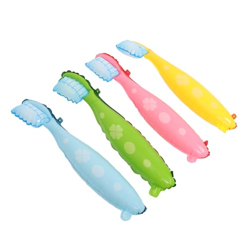 4 Stück Großes Zahnputzballon Set Farbenfrohe Luftballons für Kindergeburtstag und Themenpartys Niedliches Zahnbürsten für Verschiedene Anlässe 4 Stück Großes Zahnputzballon Set Farbenfrohe Luftballons für Kindergeburtstag und Themenpartys Niedliches Zahnbürsten für Verschiedene Anlässe von WEKADRIN