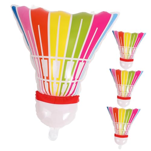 4 Stück Riesige Badminton Ballon Aufblasbare Geburtstags und Sport Event Dekorationen Party Badminton Ballons für Feierlichkeiten und Anlässe und Langlebig 4 Stück Riesige Badminton Ballon Aufblasbare Geburtstags und Sport Event Dekorationen Party Badminton Ballons für Feierlichkeiten und Anlässe und Langlebig von WEKADRIN