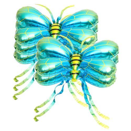 5 Stück Teiliges Bienenflügel Ballon aus Aluminiumfolie Dekorative Luftballons für Kindergeburtstag und Cosplay Party Strapazierfähig und Leicht zu Fotos und Dekoration von WEKADRIN