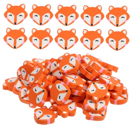 50Stücke Fuchs Radiergummis Kreative Malerei Radiergummis für Künstler Niedliche Schulmaterialien Mitgebsel für Weihnachten und Geburtstagsgeschenke 50Stücke Fuchs Radiergummis Kreative Malerei Radiergummis für Künstler Niedliche Schulmaterialien Mitgebsel für Weihnachten und Geburtstagsgeschenke von WEKADRIN