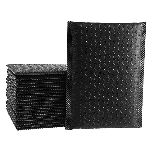 50Stücke Selbstklebende Bubble Versandtaschen Gepolsterte Umschläge für Sicheren Versand für Kurze und Lange Strecken Abfallsicher und Schockdämpfend von WEKADRIN