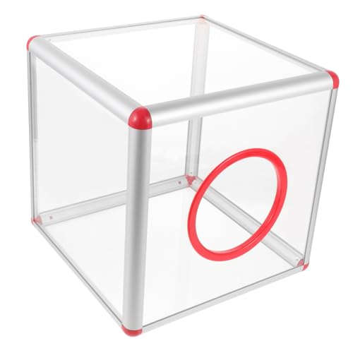 Gewinnspielbox aus Acryl Große Lotteriebox für Verlosungen Spenden und Multifunktional Einsetzbar für Hochzeiten und Veranstaltungen Langlebiges von WEKADRIN