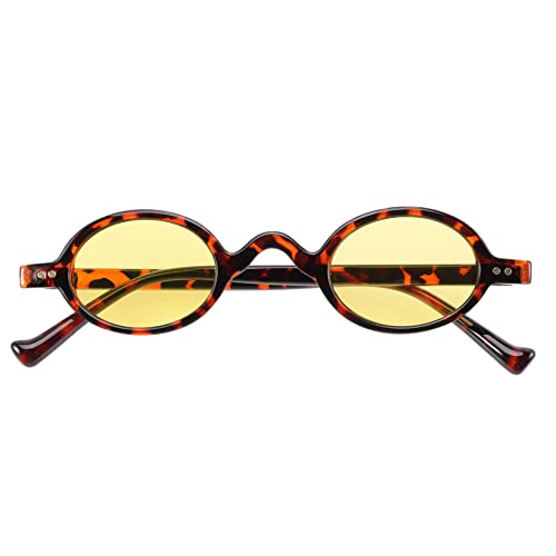 WEKADRIN 1 Paar Retro Leopard Print Sonnenbrille für Damen und Herren Stylische Outdoor Sonnenbrille für Sommerpartys Vintage Accessoire für Karneval und Festivals Uv Ovaler Rahmen WEKADRIN 1 Paar Retro Leopard Print Sonnenbrille für Damen und Herren Stylische Outdoor Sonnenbrille für Sommerpartys Vintage Accessoire für Karneval und Festivals Uv Ovaler Rahmen von WEKADRIN