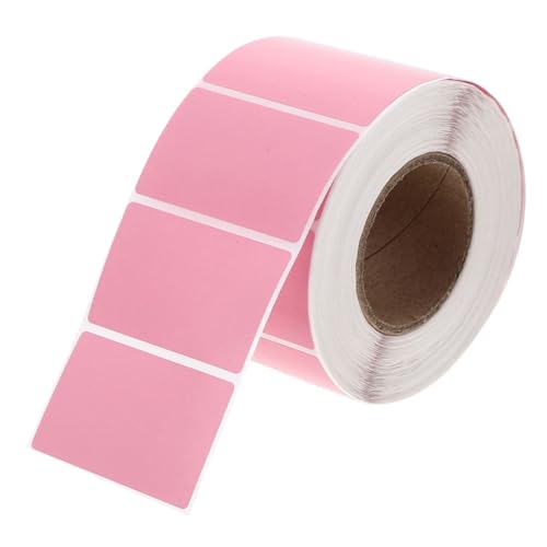 WEKADRIN 1 Rolle Farbiges Thermoetikettenpapier Aufkleber Für Küchenetiketten Klebstoff Thermischer Aufkleber Aufkleberpapier Lebensmittelbehälteretiketten Thermisches Etikett Leer Rosa WEKADRIN 1 Rolle Farbiges Thermoetikettenpapier Aufkleber Für Küchenetiketten Klebstoff Thermischer Aufkleber Aufkleberpapier Lebensmittelbehälteretiketten Thermisches Etikett Leer Rosa von WEKADRIN