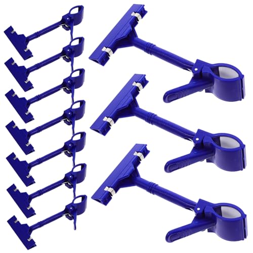 WEKADRIN 10 Stück Förmige Kunststoff Preisschildhalter Clips Drehbar Doppelseitig Robuste Verkaufsanzeigen Clips für Einzelhandelsregale Obst Frischwarenbeschilderung Blau WEKADRIN 10 Stück Förmige Kunststoff Preisschildhalter Clips Drehbar Doppelseitig Robuste Verkaufsanzeigen Clips für Einzelhandelsregale Obst Frischwarenbeschilderung Blau von WEKADRIN