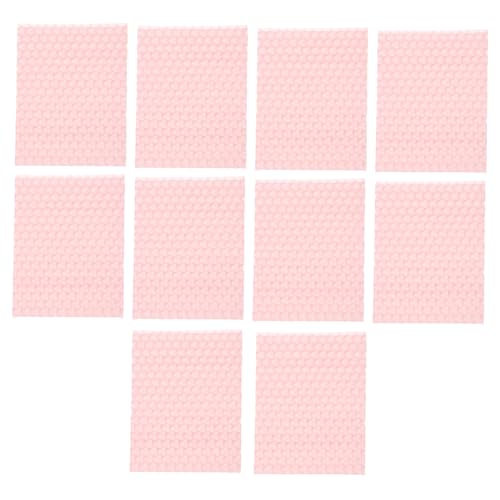 WEKADRIN 10 Stück Teiliges Herz Luftpolsterverpackung mit Selbstklebverschluss Stoßdämpfende Versandtaschen für Sicheren Paketversand und Vielseitigen Schutz bei Verpackung und Umzug Rosa von WEKADRIN