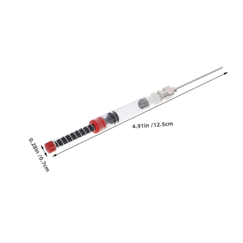 WEKADRIN 10 Stück Teiliges Ink Filler mit Metallspitze und Federsystem Edelstahl tintenabsauger für Füllfederhalter Kompatibel mit Sailor Fountain Pen Converter Vielseitiges Werkzeug für von WEKADRIN