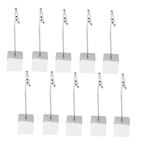 WEKADRIN 10 Stück Teiliges Transparenter Würfel Memo Halter aus Harz mit Krokodilklemme für Fotos Notizen und Karten für Hochzeiten Partys Büro und Zuhause WEKADRIN 10 Stück Teiliges Transparenter Würfel Memo Halter aus Harz mit Krokodilklemme für Fotos Notizen und Karten für Hochzeiten Partys Büro und Zuhause von WEKADRIN