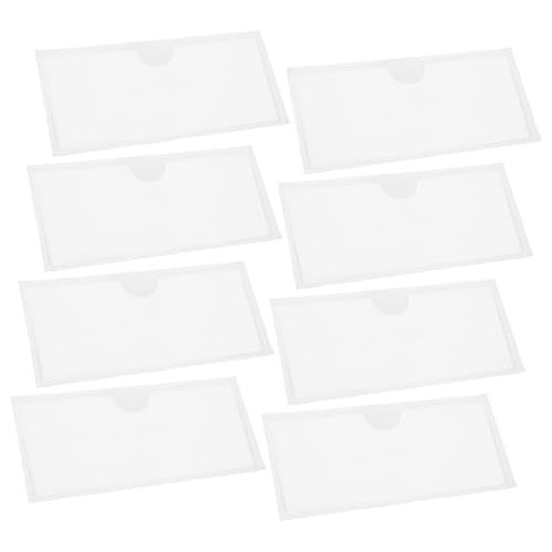 WEKADRIN 10 Stück Transparente Selbstklebende Etikettentaschen aus Wasserdichtem PVC für Kartenfächer Dokumentenschutz Büro Lager und Klassenzimmer Geeignet WEKADRIN 10 Stück Transparente Selbstklebende Etikettentaschen aus Wasserdichtem PVC für Kartenfächer Dokumentenschutz Büro Lager und Klassenzimmer Geeignet von WEKADRIN