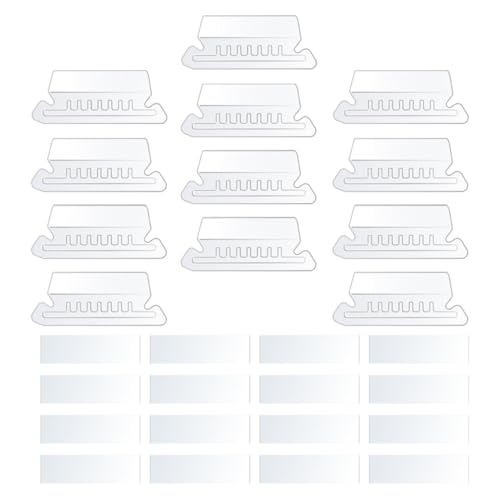 WEKADRIN 100 Stück Transparente PVC Hängeordner registerkarten mit Einlegern Abnehmbare Kleine Beschriftungs clips für Dateiordner Wiederverwendbare Ordner identifikation Bedruckbar und WEKADRIN 100 Stück Transparente PVC Hängeordner registerkarten mit Einlegern Abnehmbare Kleine Beschriftungs clips für Dateiordner Wiederverwendbare Ordner identifikation Bedruckbar und von WEKADRIN