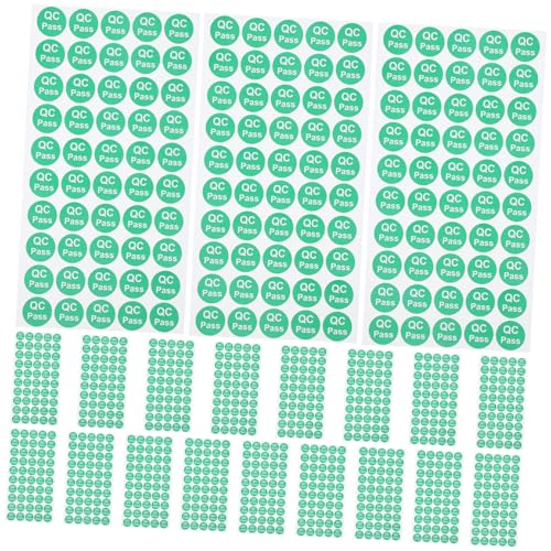 WEKADRIN 1000 Stück Qc Passed Klebeetiketten Qualitätsprüfungsaufkleber Haftetiketten für Lager und Versand Klare Erkennbare Qualitätssiegel Einfach Anzubringen Vielseitig Einsetzbar WEKADRIN 1000 Stück Qc Passed Klebeetiketten Qualitätsprüfungsaufkleber Haftetiketten für Lager und Versand Klare Erkennbare Qualitätssiegel Einfach Anzubringen Vielseitig Einsetzbar von WEKADRIN