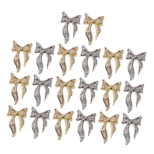 WEKADRIN 100Stücke Schleifen Charms DIY Dekorative Nagelaufkleber für Maniküre und Nagelverzierungen für Nagelkunst und Vielseitige Anwendungen WEKADRIN 100Stücke Schleifen Charms DIY Dekorative Nagelaufkleber für Maniküre und Nagelverzierungen für Nagelkunst und Vielseitige Anwendungen von WEKADRIN