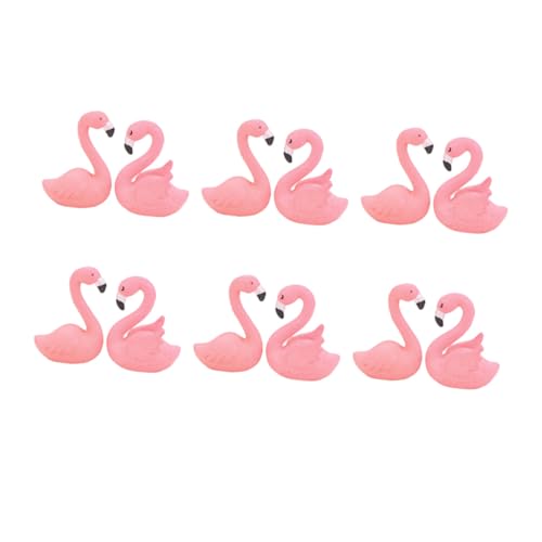 WEKADRIN 12 Stück Teiliges Flamingo Kuchen Dekor Niedliche Micro Landschaft Tortendekoration Flamingos mit Ausgebreiteten Flügeln mit Geschlossenen Flügeln Vielseitig als Auto WEKADRIN 12 Stück Teiliges Flamingo Kuchen Dekor Niedliche Micro Landschaft Tortendekoration Flamingos mit Ausgebreiteten Flügeln mit Geschlossenen Flügeln Vielseitig als Auto von WEKADRIN