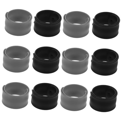 WEKADRIN 12 Stück Teiliges Flip Wraps Geschenkpapierhalter mit Silikonbeschichteten Metallstreifen Platzsparender Organizer für Geschenkpapier Poster und Kabel Robust Formbeständig für von WEKADRIN