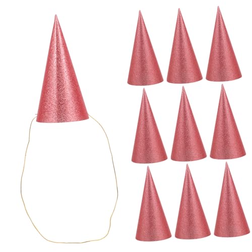 WEKADRIN 12 Stück Teiliges Glitzernde Geburtstagskegel Hüte aus Kunststoff Dreieckige Partyhüte in Kindgerechte Kopfbedeckung für Geburtstagspartys Babypartys und Zufällige WEKADRIN 12 Stück Teiliges Glitzernde Geburtstagskegel Hüte aus Kunststoff Dreieckige Partyhüte in Kindgerechte Kopfbedeckung für Geburtstagspartys Babypartys und Zufällige von WEKADRIN