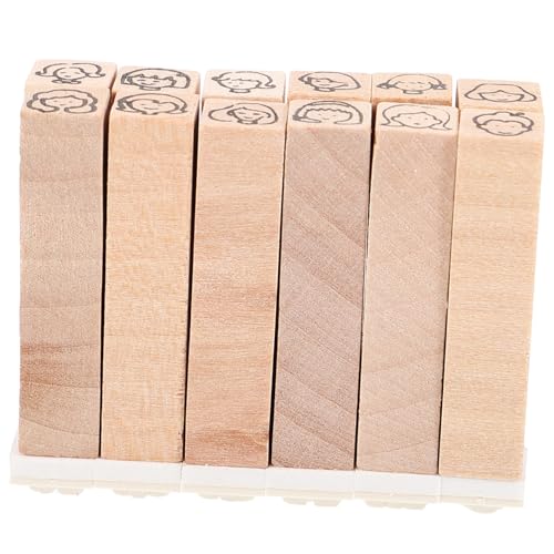 WEKADRIN 12 Stück Teiliges Holzstempel mit Liebevollen Cartoon Mustern Multifunktionale DIY Stempel für Scrapbooking und Bastelarbeiten Langlebig und Präzise Graviert für Kreative WEKADRIN 12 Stück Teiliges Holzstempel mit Liebevollen Cartoon Mustern Multifunktionale DIY Stempel für Scrapbooking und Bastelarbeiten Langlebig und Präzise Graviert für Kreative von WEKADRIN
