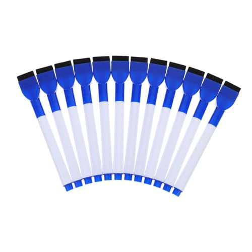 WEKADRIN 12-pcs Trockener Erase-marker Mit Radiergummi Fine Tipps Wasserbasis Und Schnelltrocknungsmarker Für Die Schultschulenversorgung Von Whiteboard-stiften von WEKADRIN
