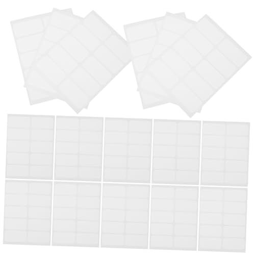 WEKADRIN 120 Stück Praktische Selbstklebende Waschbare Textiletiketten Beschriftbare Bügel und Faltenfreie Namensetiketten für Kleidung und Wäsche zum Organisieren und Wiederverwenden WEKADRIN 120 Stück Praktische Selbstklebende Waschbare Textiletiketten Beschriftbare Bügel und Faltenfreie Namensetiketten für Kleidung und Wäsche zum Organisieren und Wiederverwenden von WEKADRIN