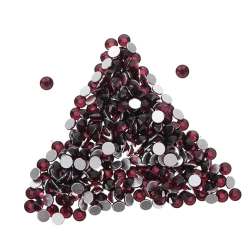 WEKADRIN 1440 Stück Teiliges Set Flacher Nagelstrasssteine in Tiefviolett Langlebige Glas-nail-art-dekorationen mit Funkelndem Glanz Einfache Anwendung für Kreative Diy-nageldesigns und WEKADRIN 1440 Stück Teiliges Set Flacher Nagelstrasssteine in Tiefviolett Langlebige Glas-nail-art-dekorationen mit Funkelndem Glanz Einfache Anwendung für Kreative Diy-nageldesigns und von WEKADRIN