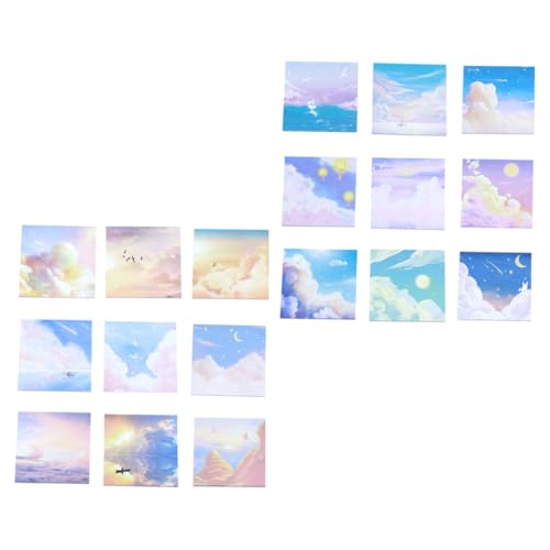 WEKADRIN 18 Stück Teiliges Haftnotizen Kreativem Design Selbstklebende Memo Pads aus Hochwertigem Papier Vielseitig Einsetzbar für Büro Schule und Zuhause Praktische Notizzettel zum WEKADRIN 18 Stück Teiliges Haftnotizen Kreativem Design Selbstklebende Memo Pads aus Hochwertigem Papier Vielseitig Einsetzbar für Büro Schule und Zuhause Praktische Notizzettel zum von WEKADRIN