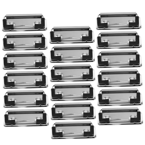 WEKADRIN 18 Stück Teiliges Metallbinderclips Starke Klammern für Büro und Schule Rutschfeste Papierklemmen für Lehrer Dokumentenhalter zur Effizienten Papierorganisation WEKADRIN 18 Stück Teiliges Metallbinderclips Starke Klammern für Büro und Schule Rutschfeste Papierklemmen für Lehrer Dokumentenhalter zur Effizienten Papierorganisation von WEKADRIN
