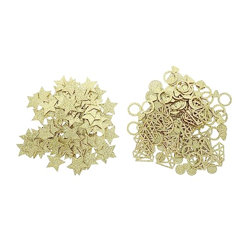 WEKADRIN 2 Packungen Papier Konfetti Sterne Goldenes Sternen Papierkonfetti Leichtes Hochzeit Party Dekoration Sicher und Einfach zu Verwenden für Festliche und Foto Requisiten WEKADRIN 2 Packungen Papier Konfetti Sterne Goldenes Sternen Papierkonfetti Leichtes Hochzeit Party Dekoration Sicher und Einfach zu Verwenden für Festliche und Foto Requisiten von WEKADRIN