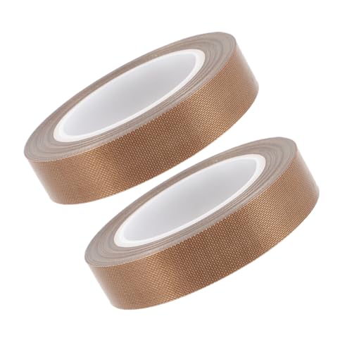 WEKADRIN 2 Rollen Ptfe Hochtemperatur Klebeband Hitzebeständig Isolierend für Vakuumiermaschinen Verpackung Elektronik Dämmung WEKADRIN 2 Rollen Ptfe Hochtemperatur Klebeband Hitzebeständig Isolierend für Vakuumiermaschinen Verpackung Elektronik Dämmung von WEKADRIN