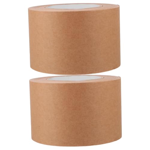 WEKADRIN 2 Rollen Starkes Pack Kraftpapier Klebeband Wasserfest Beschreibbar Vielseitig Nutzbar Extra Haftstark für Kartonversand Verpackung Büro und Haushalt WEKADRIN 2 Rollen Starkes Pack Kraftpapier Klebeband Wasserfest Beschreibbar Vielseitig Nutzbar Extra Haftstark für Kartonversand Verpackung Büro und Haushalt von WEKADRIN