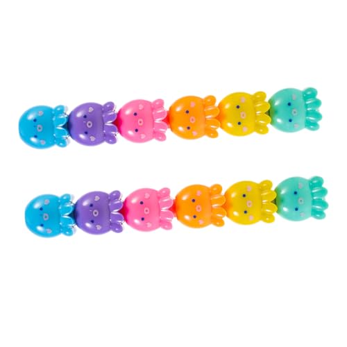 WEKADRIN 2 Sätze Stapelbare Mini-highlighter Stifte mit Breiter Keilspitze Bunte Leuchtende Marker in Niedlicher -form Kreative Schreib Malutensilien für Schüler von WEKADRIN