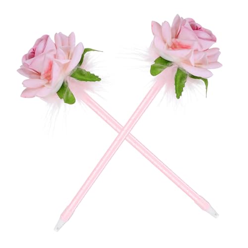 WEKADRIN 2 Stück Floral Gestaltete Kugelschreiber mit Deckel Glattes Schreiben Tragbare Schreibstifte für Schüler und Lehrer Vielseitig Nutzbar im Büro und Zuhause Geschenkidee Rosa WEKADRIN 2 Stück Floral Gestaltete Kugelschreiber mit Deckel Glattes Schreiben Tragbare Schreibstifte für Schüler und Lehrer Vielseitig Nutzbar im Büro und Zuhause Geschenkidee Rosa von WEKADRIN