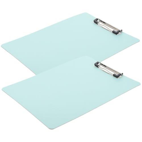 WEKADRIN 2 Stück Schreibbrett Leichtes Tragbares Clipboard mit Stabilem PP und Aluminiumlegierung Material Büro Schreibbrett für Lehrer Schüler und Büro Robust und Langlebig Handlich für WEKADRIN 2 Stück Schreibbrett Leichtes Tragbares Clipboard mit Stabilem PP und Aluminiumlegierung Material Büro Schreibbrett für Lehrer Schüler und Büro Robust und Langlebig Handlich für von WEKADRIN