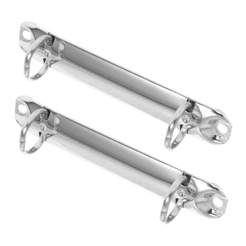 WEKADRIN 2 Stück Teiliges Metallbinder-clips Robuste Eisenbindungsklammern für Lose Zuverlässige Dokumentenhalterung Praktisch und Stilvoll für Büro Schule und Zuhause WEKADRIN 2 Stück Teiliges Metallbinder-clips Robuste Eisenbindungsklammern für Lose Zuverlässige Dokumentenhalterung Praktisch und Stilvoll für Büro Schule und Zuhause von WEKADRIN