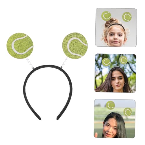 WEKADRIN 2 Stück Tennis Stirnband Sport Kopfband Elastisch Frühling Party Haarband Damen Events von WEKADRIN