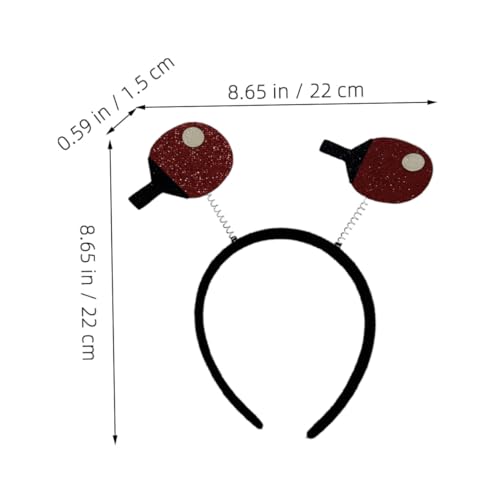 WEKADRIN 2 Stück Tischtennis Stirnband Sportliches Party Haarband Kreatives Haaraccessoire für Damen und Herren Stabil und Pflegeleicht Modisches Design für Sport und Alltag WEKADRIN 2 Stück Tischtennis Stirnband Sportliches Party Haarband Kreatives Haaraccessoire für Damen und Herren Stabil und Pflegeleicht Modisches Design für Sport und Alltag von WEKADRIN