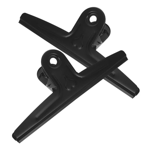 WEKADRIN 2 Stück Zeichenbrett-Clip Küchenklammern Jumbo-Ordner-Clips Papierklammern groß Clips Clips Klemmbrett-Hardware Plattenclips große Bindeklammern Buchclips Rostfreier Stahl Schwarz WEKADRIN 2 Stück Zeichenbrett-Clip Küchenklammern Jumbo-Ordner-Clips Papierklammern groß Clips Clips Klemmbrett-Hardware Plattenclips große Bindeklammern Buchclips Rostfreier Stahl Schwarz von WEKADRIN