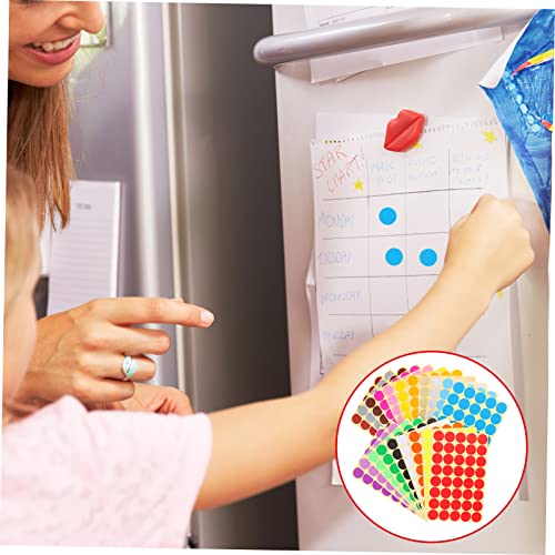WEKADRIN 20 Blatt Klebepunkte Aufkleber Farbige Markierungspunkte Selbstklebende Etiketten für Büro Schule DIY und Dokumentenorganisation WEKADRIN 20 Blatt Klebepunkte Aufkleber Farbige Markierungspunkte Selbstklebende Etiketten für Büro Schule DIY und Dokumentenorganisation von WEKADRIN