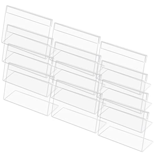 WEKADRIN 20 Stück Teiliges Acryl Tischkarten Transparent Stabiler Halter für Hochzeitstischnummern Praktische Acryl Preisschilder für Menüs Sitzkartenhalter WEKADRIN 20 Stück Teiliges Acryl Tischkarten Transparent Stabiler Halter für Hochzeitstischnummern Praktische Acryl Preisschilder für Menüs Sitzkartenhalter von WEKADRIN
