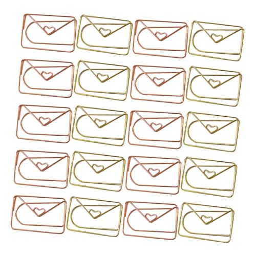 WEKADRIN 20 Stück Teiliges Büroklammern aus Metall Kleine Papierklammern in Roségold und Gold Niedliche Vielseitige Büroklammern für Organisation im Büro Schule und Zuhause WEKADRIN 20 Stück Teiliges Büroklammern aus Metall Kleine Papierklammern in Roségold und Gold Niedliche Vielseitige Büroklammern für Organisation im Büro Schule und Zuhause von WEKADRIN