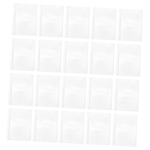 WEKADRIN 20 Stück Teiliges Dokumentenmappe Einlegeblätter aus Transparentem Wasserfestem Pp material Strapazierfähige Folientaschen für Belege Fotos und Zertifikate Abheftbare von WEKADRIN